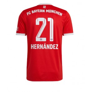 Bayern Munich Lucas Hernandez #21 Hemmatröja 2022-23 Kortärmad